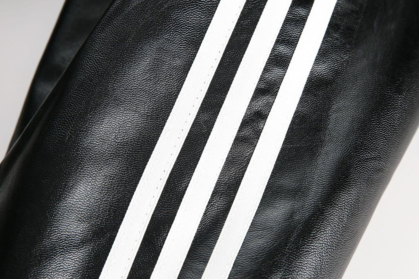 Reversible Leather Plaid Jacket