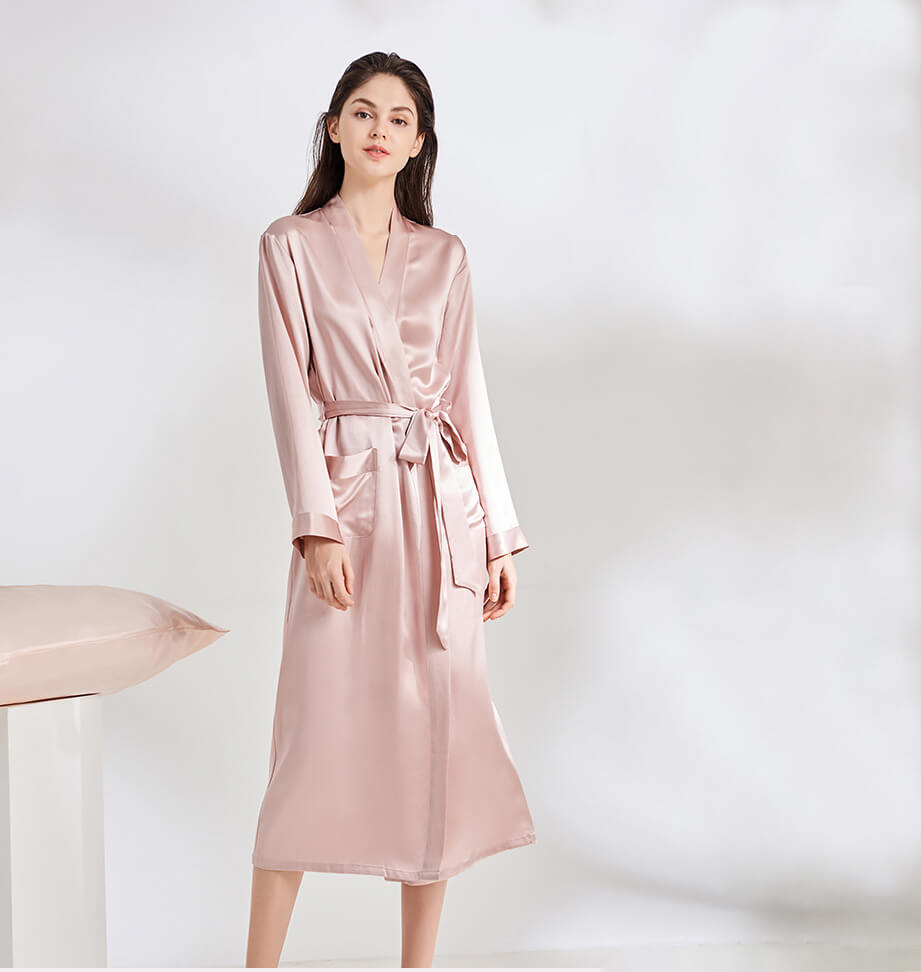 Washable Silk Classic Robe