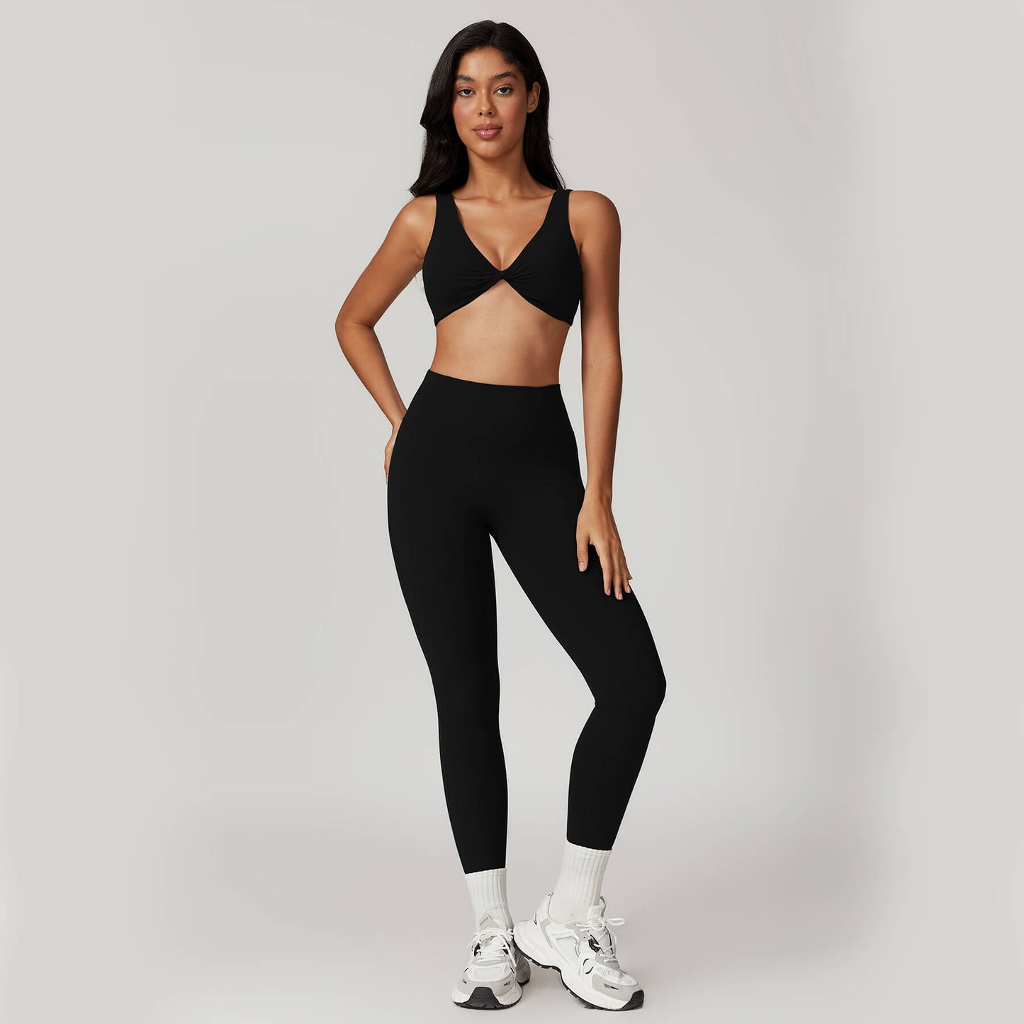Twist Front Sports Bra