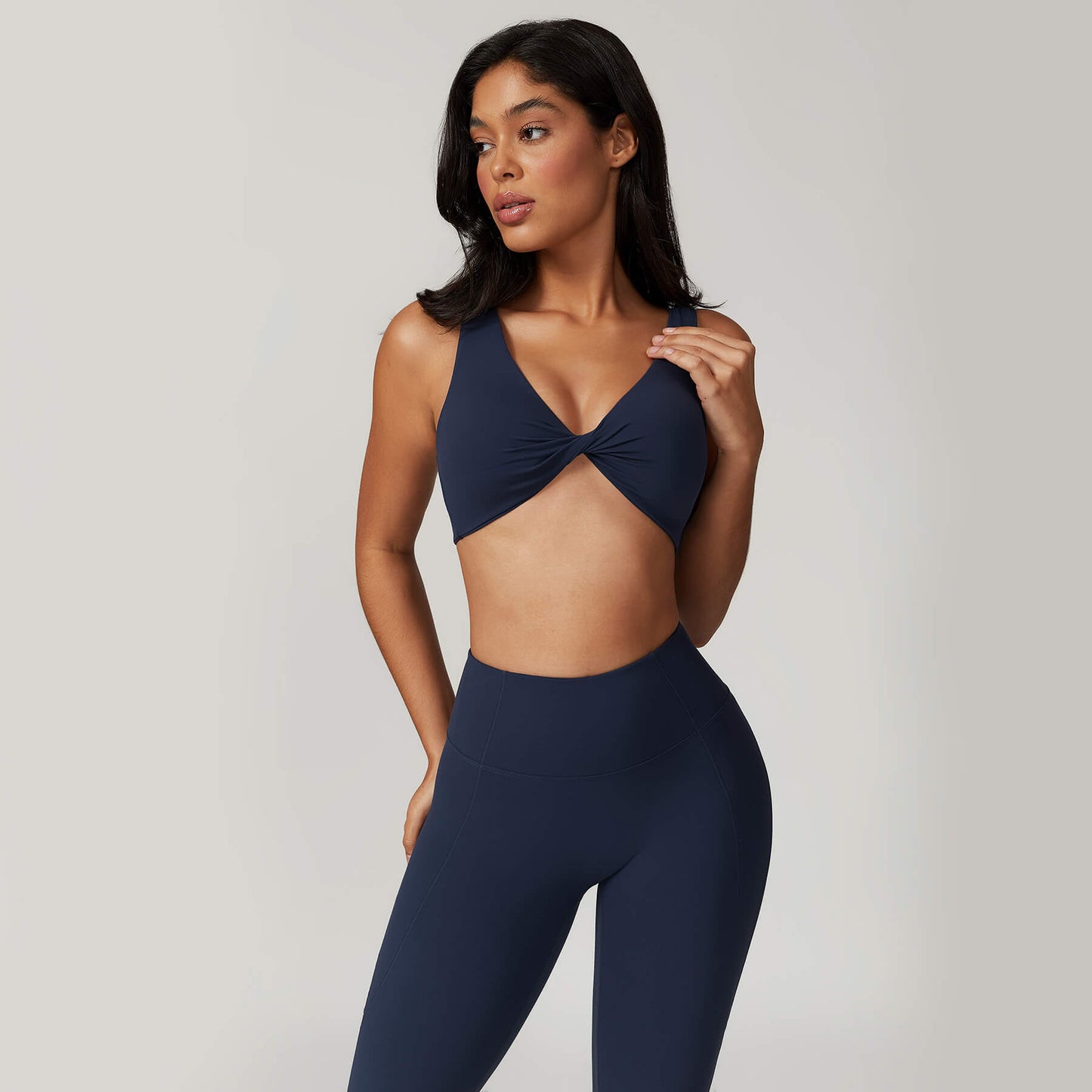 Twist Front Sports Bra