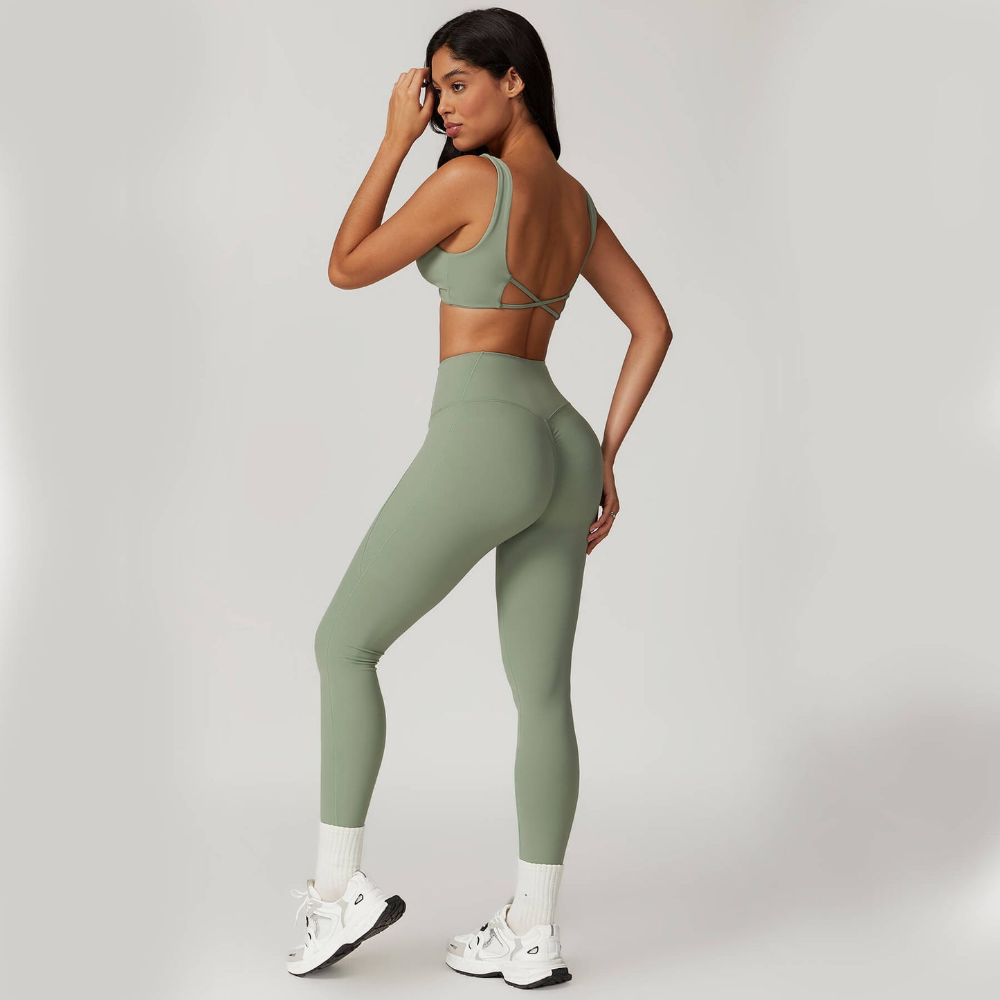 Twist Front Sports Bra