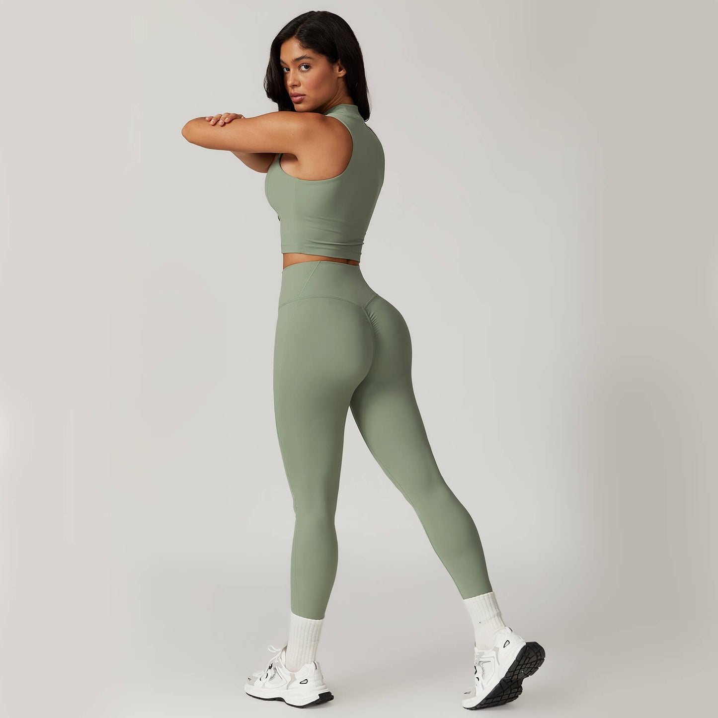 High-Waisted Scrunch Leggings
