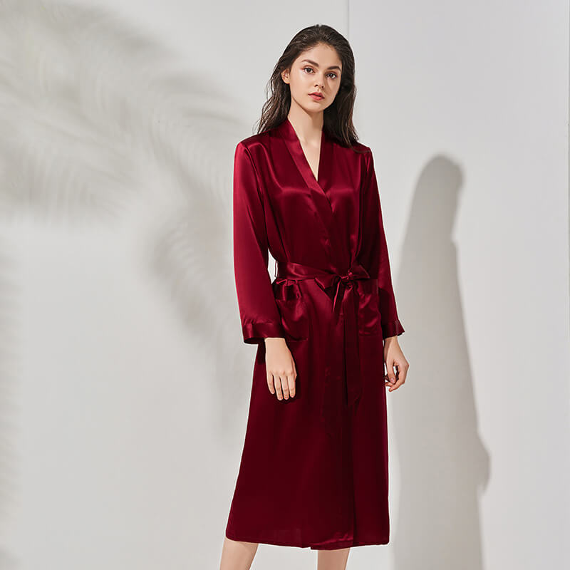 Washable Silk Classic Robe