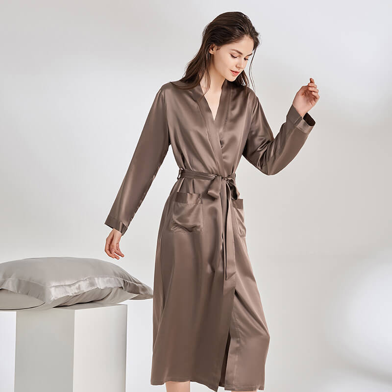 Washable Silk Classic Robe