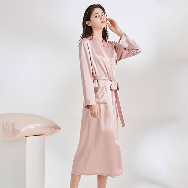 Washable Silk Classic Robe