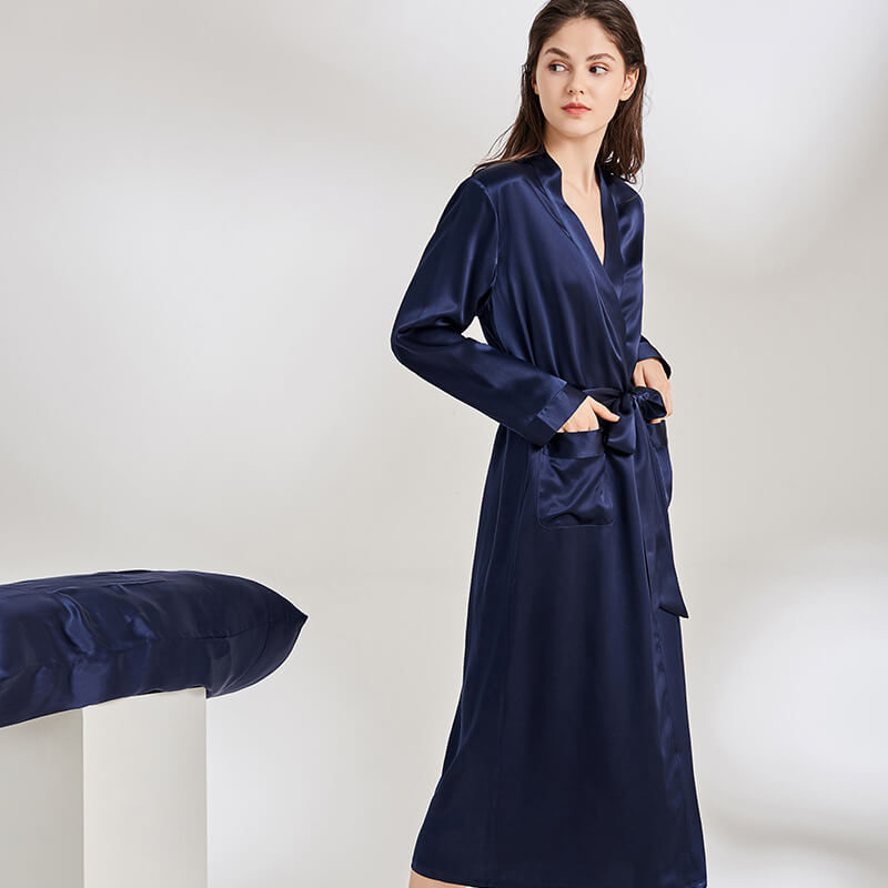 Washable Silk Classic Robe