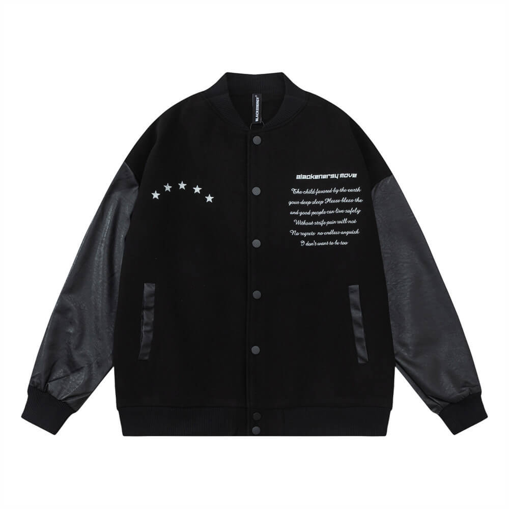 "Blackenergy Move" Varsity Jacket