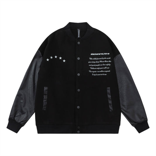 "Blackenergy Move" Varsity Jacket