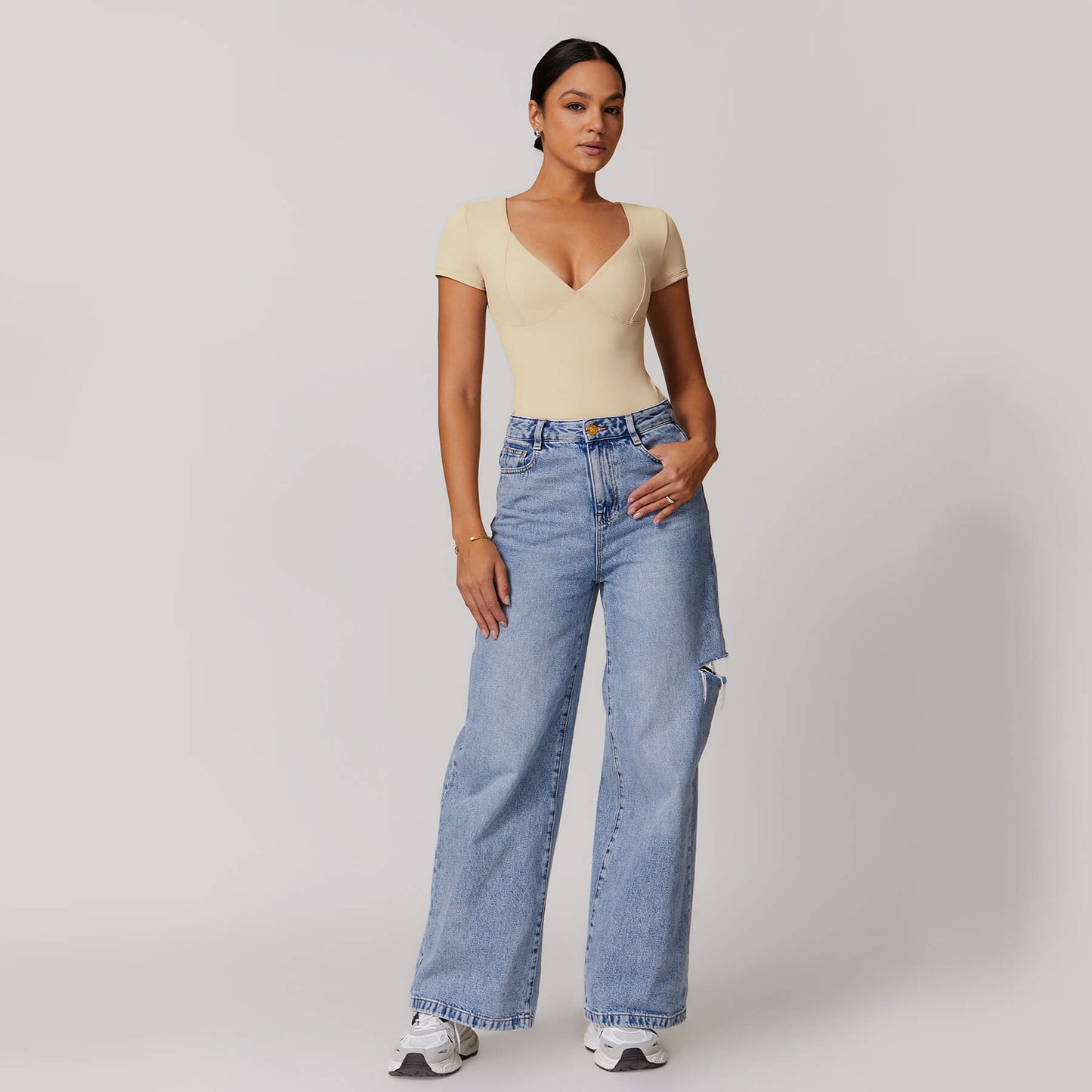 V-Neck Bodysuit