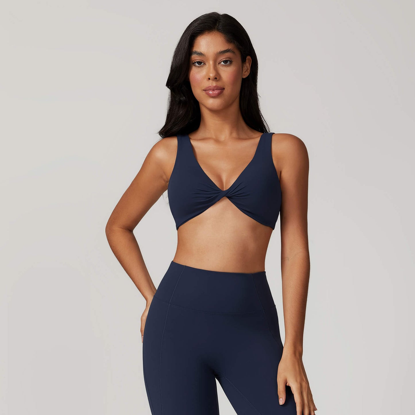 Twist Front Sports Bra