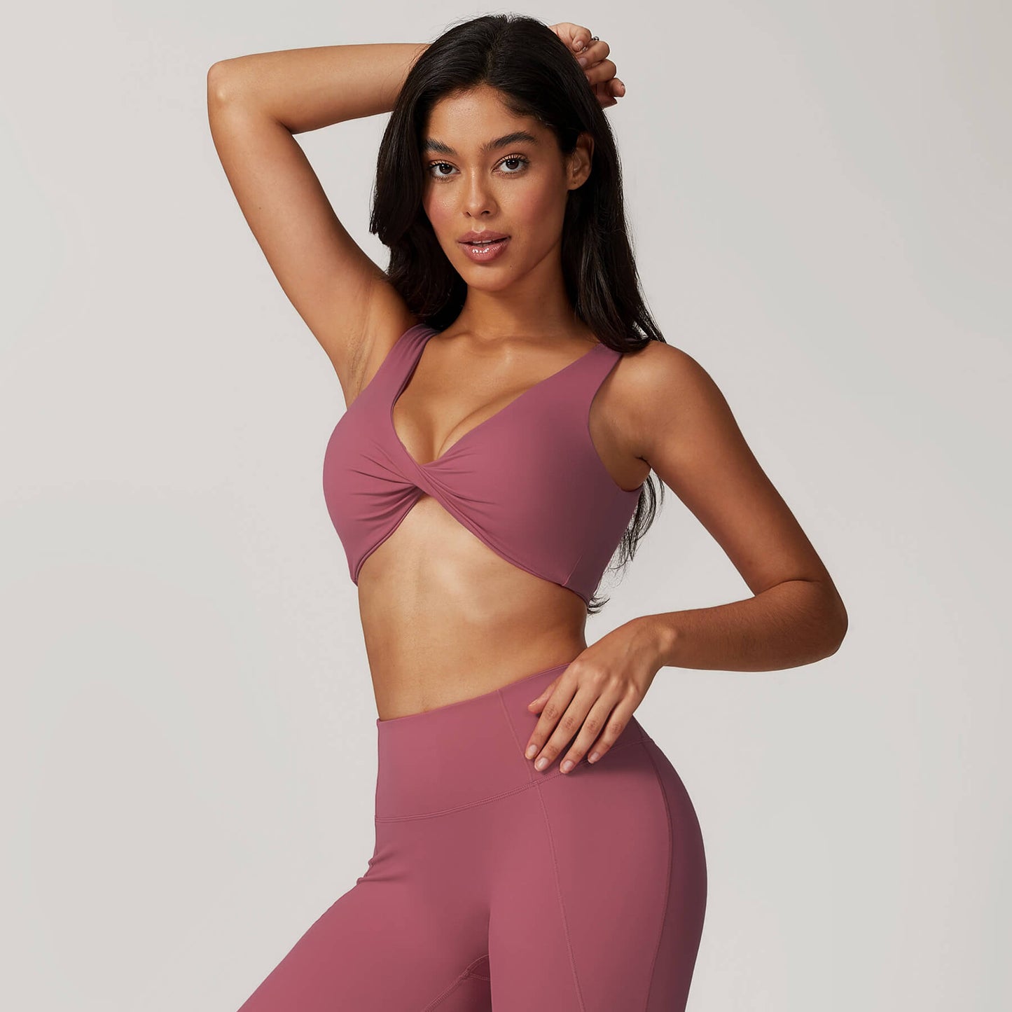 Twist Front Sports Bra